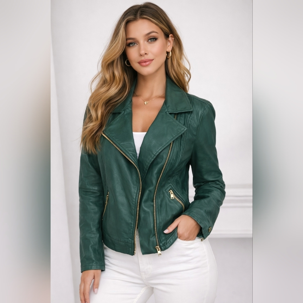 New York & Company Green Jacket